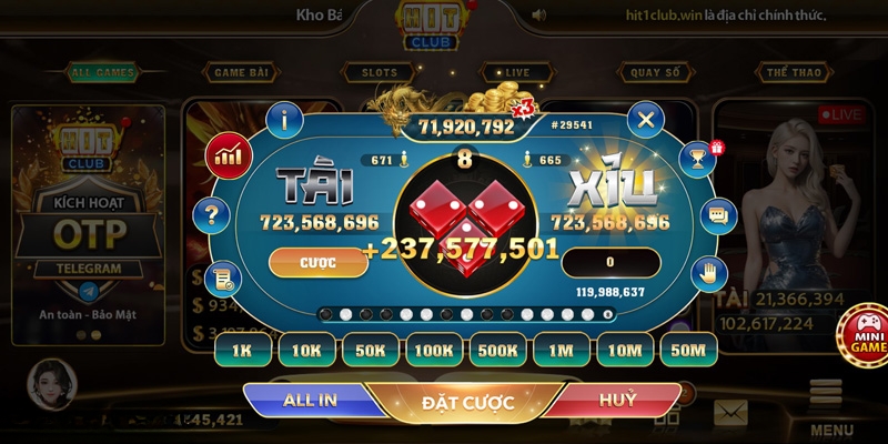 Thông tin tổng quan về game Tài Xỉu online uy tín